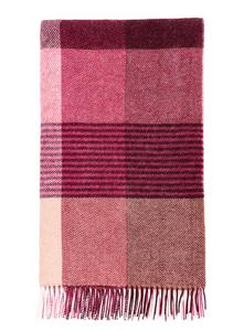 Bronte - Lindley Raspberry Throw