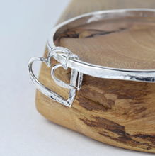 Load image into Gallery viewer, Alison Moore Happily Ever After Heart Bangle
