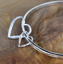 Load image into Gallery viewer, Alison Moore Happily Ever After Heart Bangle
