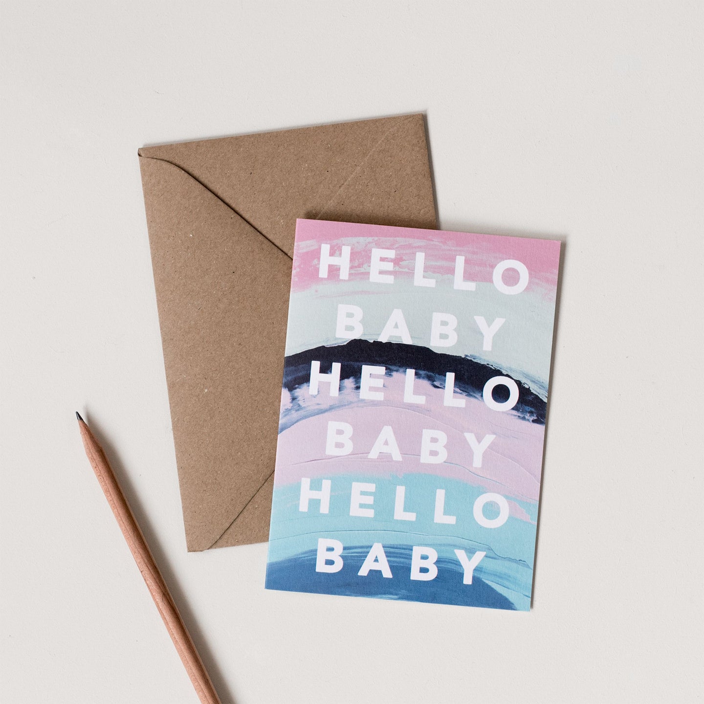 Joy Jen Hello Baby Card