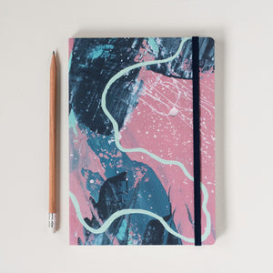 Joy Jen Notebook - Pink Mint
