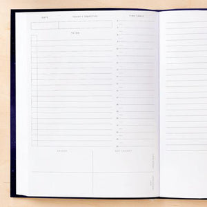 Ohh Deer Black Daily Planner