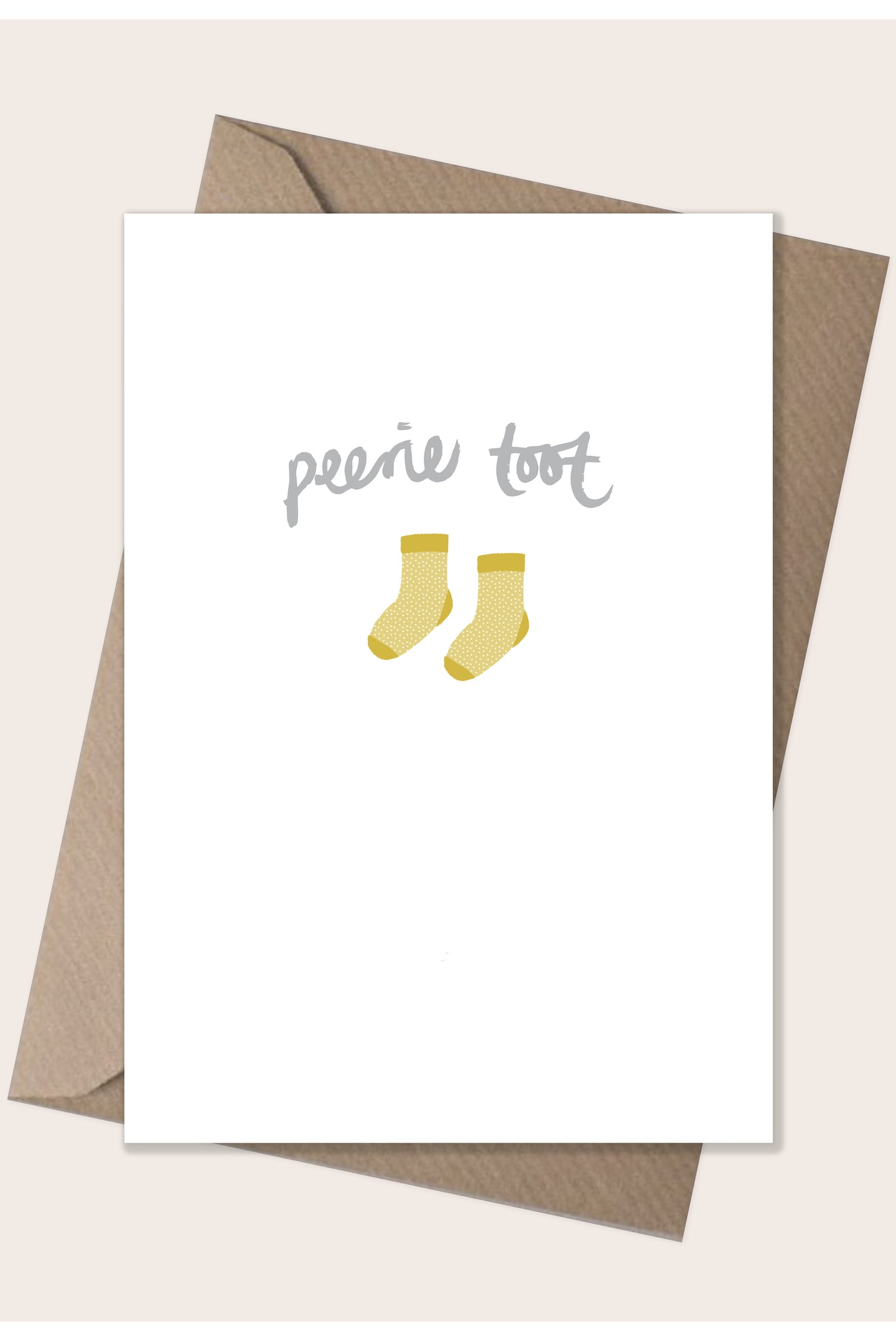 LN Peerie Toot Yellow Card
