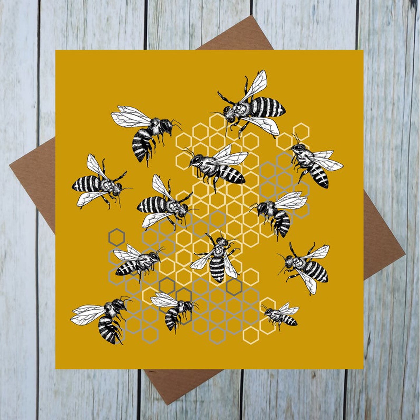 Tammie Norries Bees Card