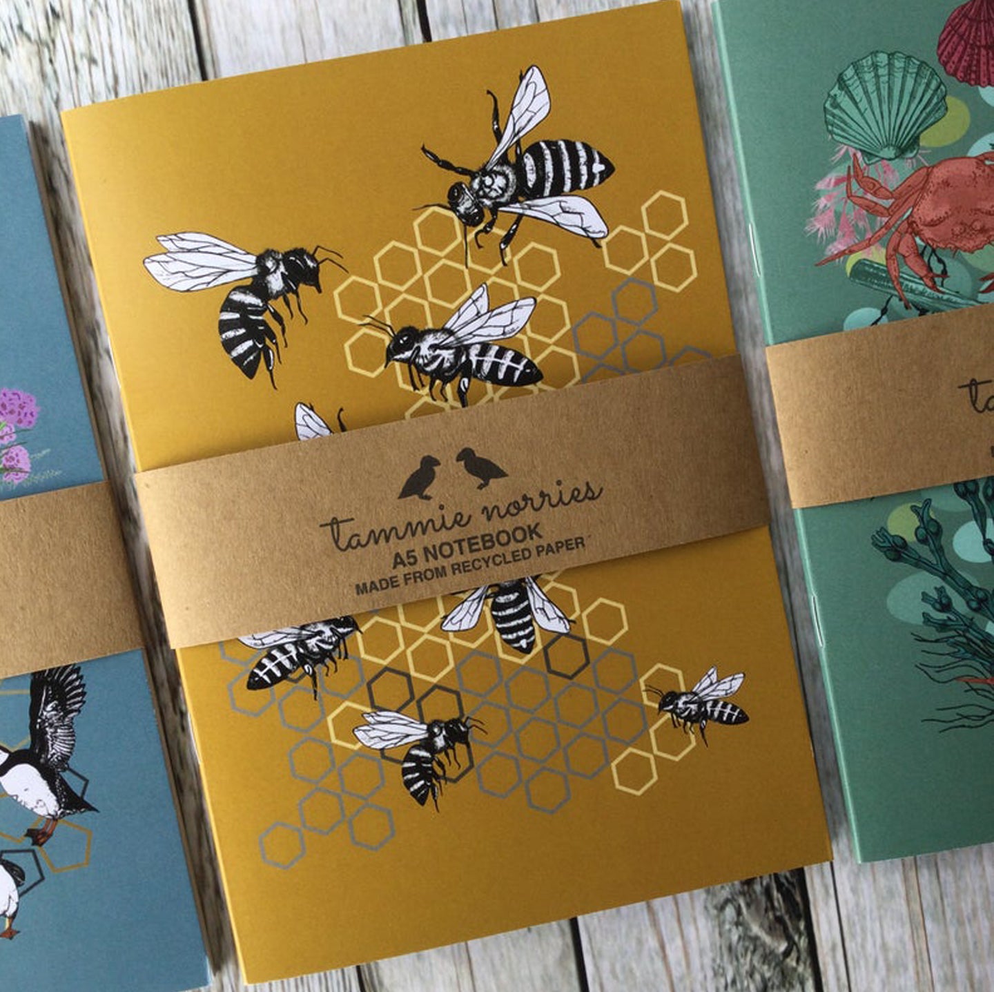 Tammie Norries - Bee A5 Notebook