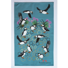 Load image into Gallery viewer, Tammie Norries - Puffin Tea Towel
