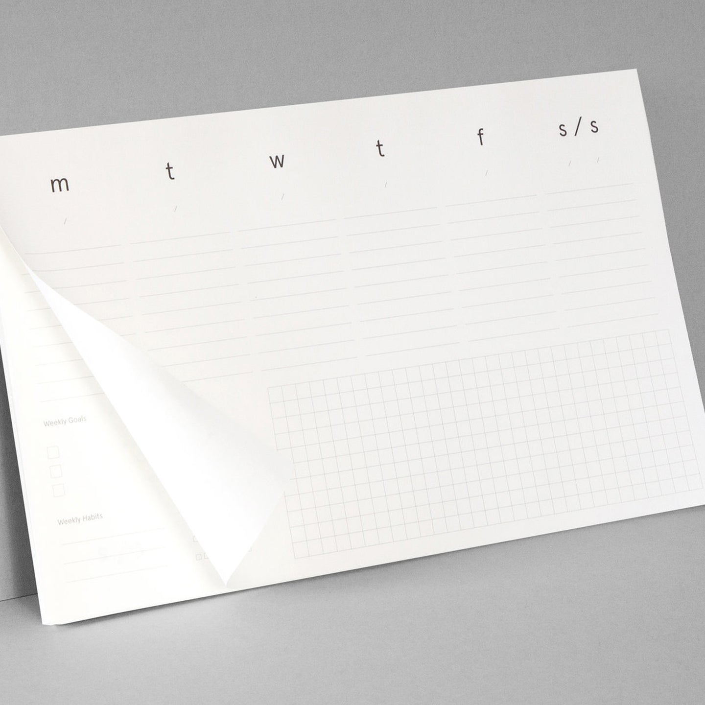 Ola Desktop Pad - Weekly Planner