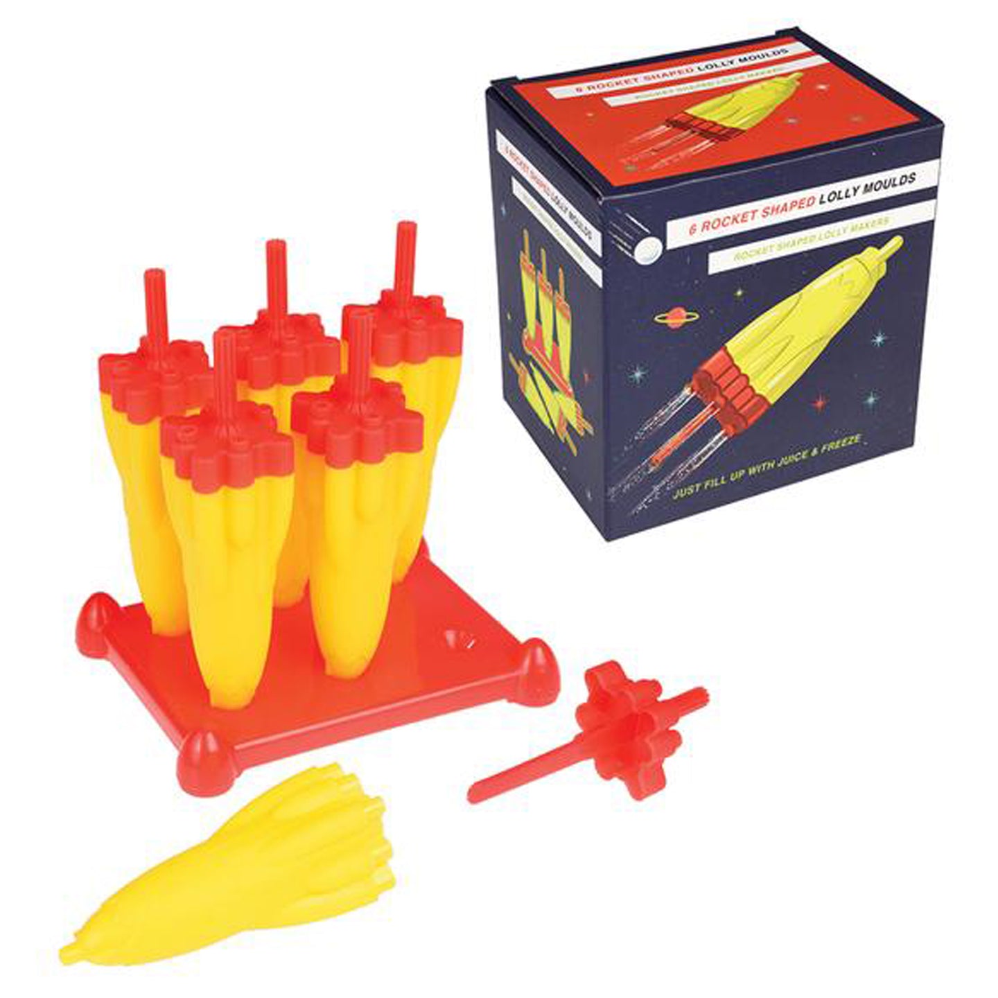 Rex: Rocket Lolly Moulds