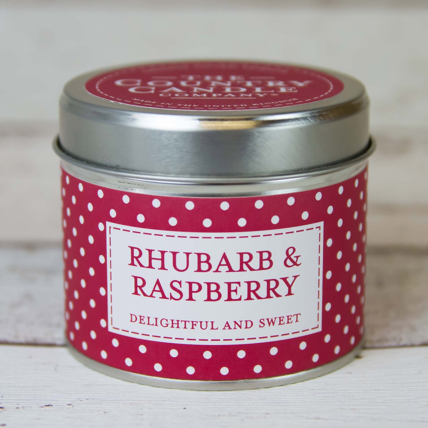 Rhubarb & Raspberry Candle