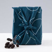 Load image into Gallery viewer, Ola Indigo Shapes Cotton Wrap
