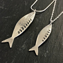 Load image into Gallery viewer, Yala Jewellery Shetland Mackerel Pendant
