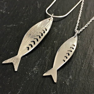 Yala Jewellery Shetland Mackerel Pendant
