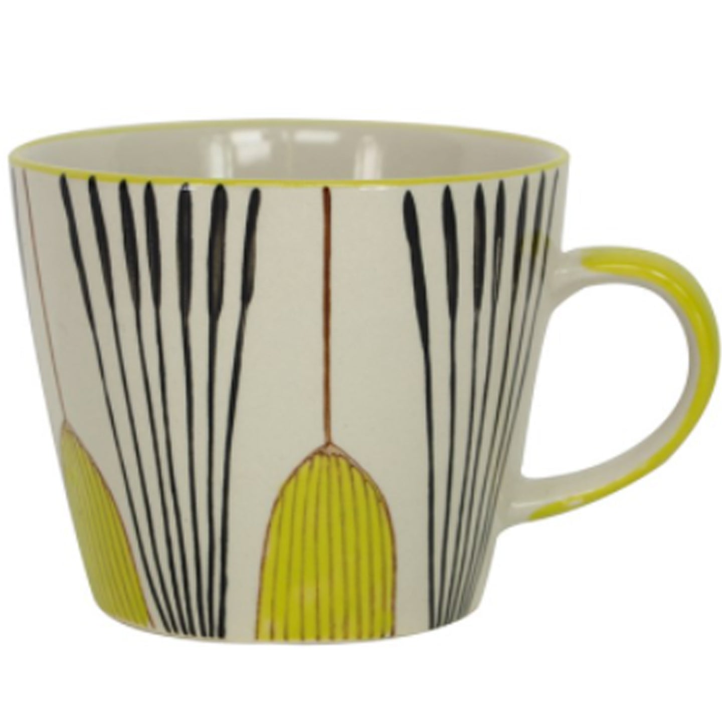 Gisela Graham Lime Tulip Mug