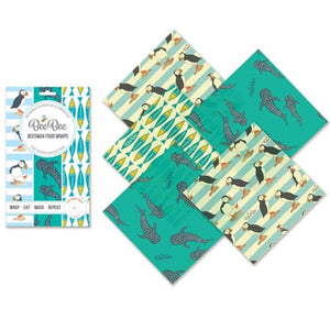BeeBee - Food Wraps - Teeny Pack - Ocean
