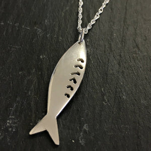 Yala Jewellery Shetland Mackerel Pendant