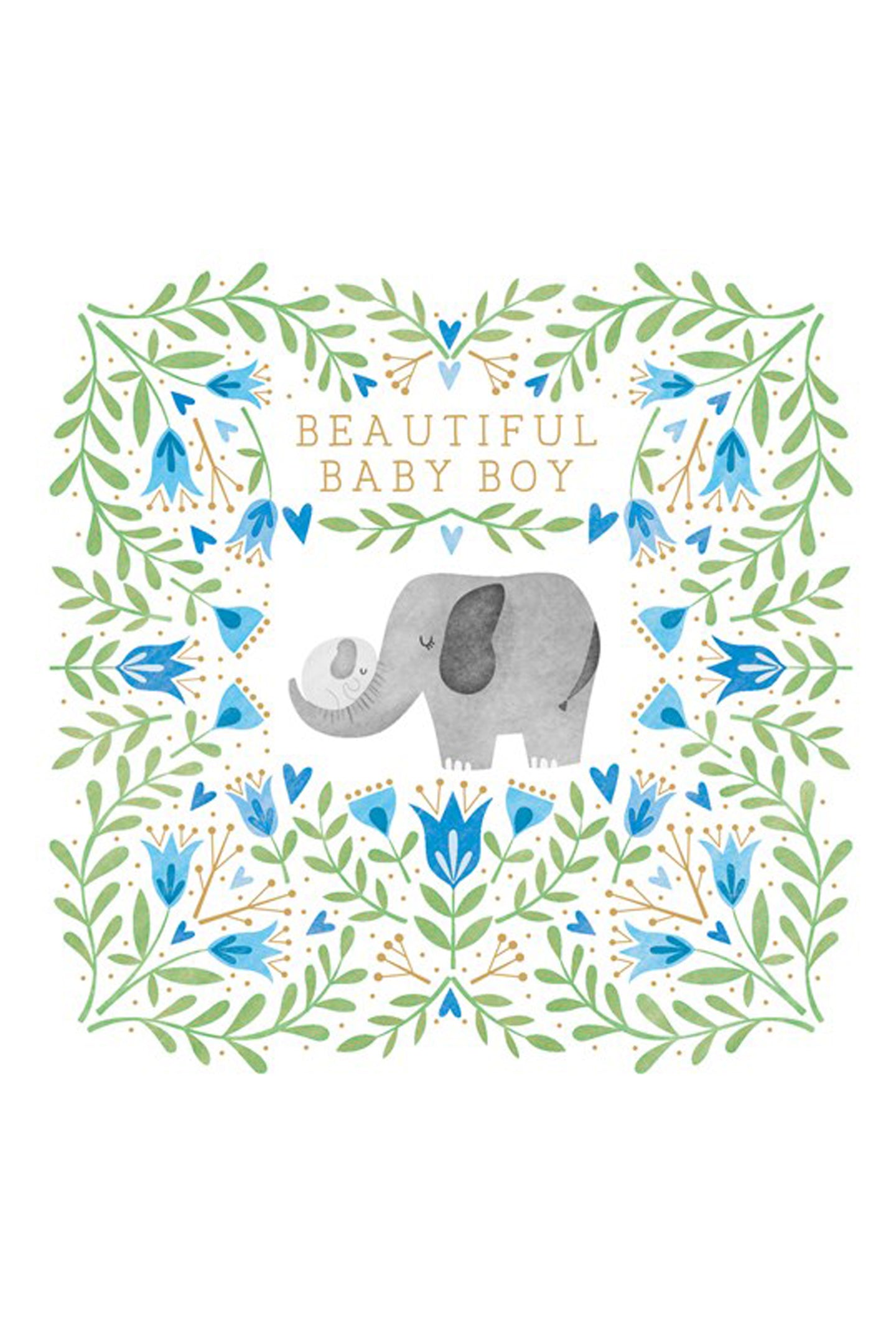 TAF New Baby Elephant Card